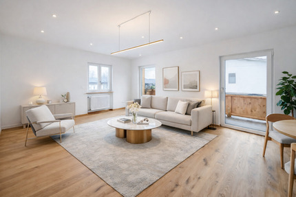 Ankommen und wohlfühlen - moderne 3-Zimmer-Wohnung mit großem Garten - Otterfing