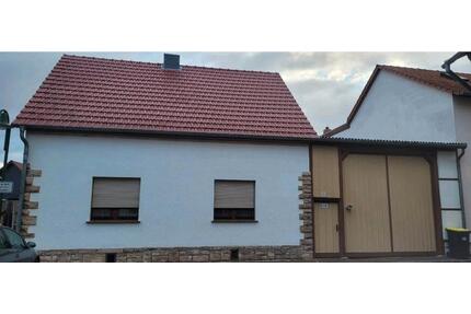 Einfamilienhaus mit Nebengelass und Gartenbereich - Herbsleben