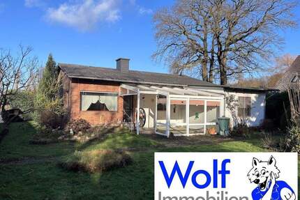 Ländlicher Bungalow mit großem Grundstück in Bünde Hüffen !