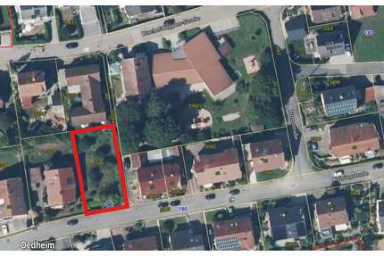 Grundstück zu verkaufen in Oedheim 179.000,00 € 585 m²