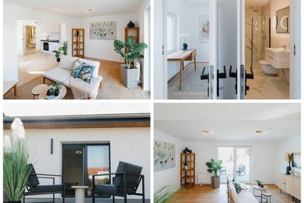 moderne Gartenwohnung im Hinterhaus - hochwertig saniert & sofort frei - Dessau-Roßlau