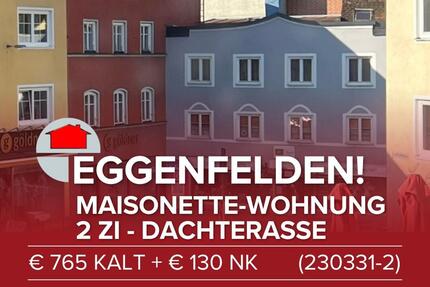Eggenfelden! Maisonette-Wohnung im Stadtkern mit Terrasse (230331-2)