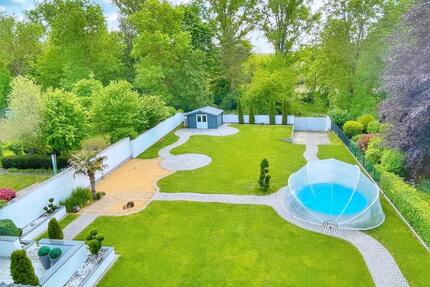 Exklusives Einfamilienhaus Traumgarten Pool & FULL SERVICE - Gerolzhofen