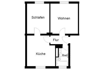 Wohnung zum Mieten in Wuppertal 436,00 € 54.48 m²