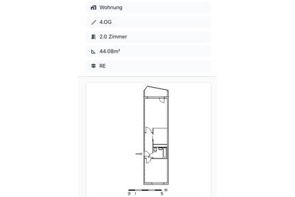 Gemütliche 2 Raumwohnung in Weimar-Nord