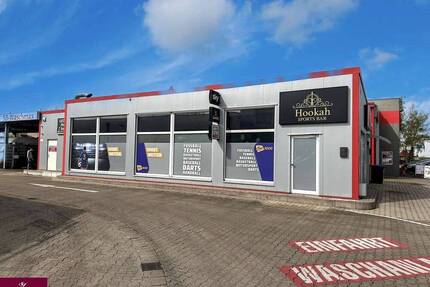 SB-Waschcenter, Wettbüro, Werbebeschilderung. Optional - Waschstraße in 2024 erneuert - Emmendingen