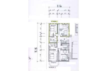 Wohnung zum Mieten in Heilbronn.Klingenberg 560,00 € 46.5 m²