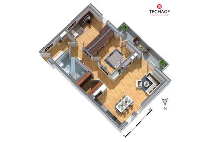 Wohnung zum Mieten in Kronshagen 1.630,00 € 96.3 m²