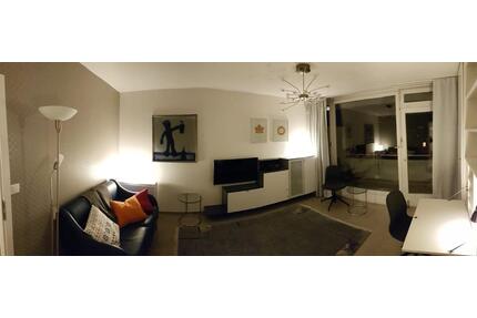 Voll ausgestattete 1-Zimmer-Wohnung mit großem Balkon in zentraler Lage - Bonn Bad Godesberg