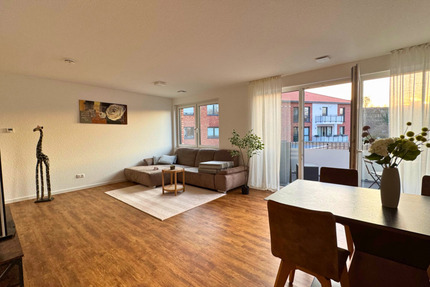 Großzügige 2-Zimmer-Neubauwohnung im Erdgeschoss mit Terrasse und eindrucksvollem Raumgefühl auf ca. 84,97 m². - Salzgitter Lebenstedt