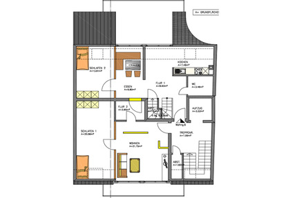 DG Wohnung 4 Zimmer, 154qm, 1200€ - Osnabrück Fledder