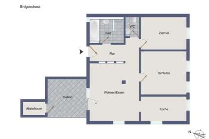 Wohnung zum Kaufen in Waiblingen 425.000,00 € 73.79 m²