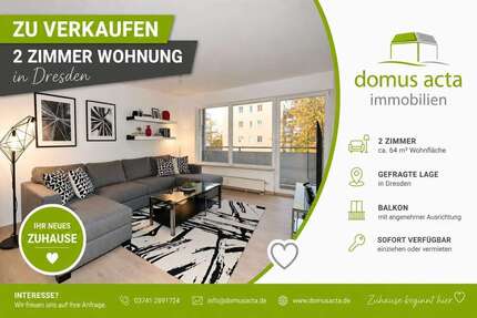 Wohnung zum Kaufen in Dresden 189.000,00 € 64 m²