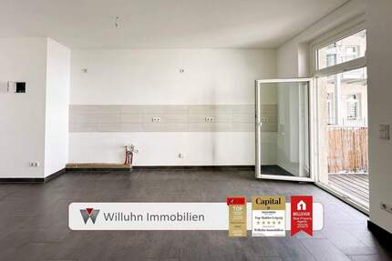 Sofort vermieten: Zentrumsnahe ETW mit Balkon · Fernwärme · Provisionsfrei für den Käufer - Leipzig Zentrum-Süd