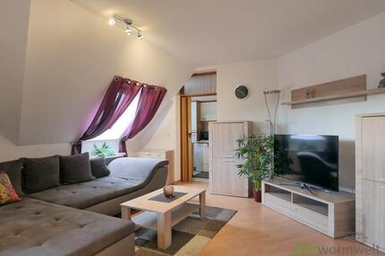 (EF0955_M) Zwickau: St. Egidien, moderne, neu möblierte Wohnung, mit Balkon, WLAN und Klimaanlage, Garage mgl