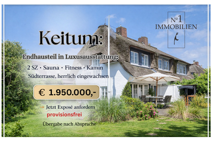 Haus zum Kaufen in Sylt 1.950.000,00 € 110 m²