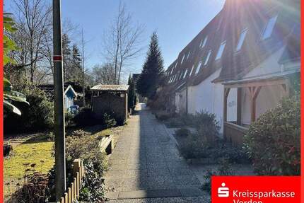 Handwerker-Reihenmittelhaus mit Garage! - Achim Baden