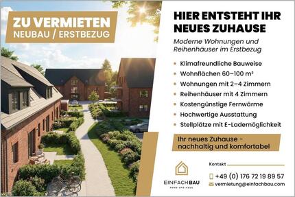 Moderne Neubauwohnungen - Bispingen 70 bis 100 m2