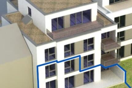 Sonnige 5 Zi. Wohnung mit eigenem Garten - NEUBAU Erstbezug - Bonn Küdinghoven