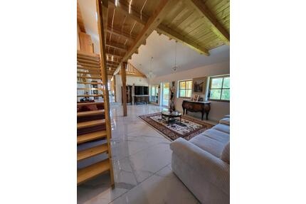 vielseitig verwendbare Gewerbe - Wohnobjekt Lager Wohnungen Teich - Bad Birnbach Asenham