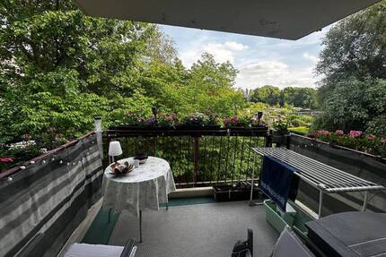 Balkon im Grünen und 4 Zimmer - Mein Leipzig lob ich mir!