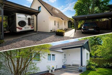 2 x Top gepflegte Immobilien auf real teilbarem 1463 qm Grundstück in 21244 Buchholz - Buchholz in der Nordheide Holm-Seppensen