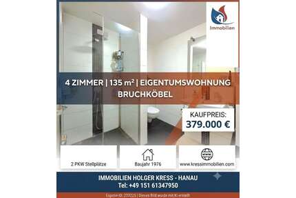 Wohnung zum Kaufen in Bruchköbel 379.000,00 € 135 m²