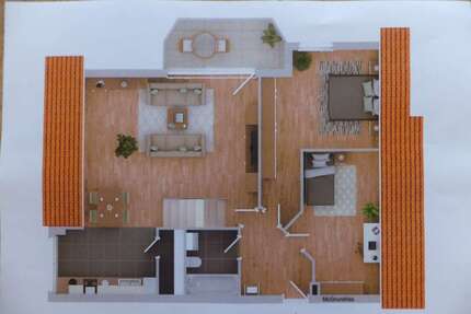 Wohnung zum Mieten in Mönchweiler 825,00 € 110 m²