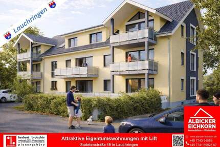 Neubau Lauchringen - 2,5 Zimmerwohnung EG mit Lift
