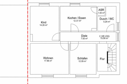 3 Zimmer Wohnung EG mit Garage in Heinsberg Schafhausen