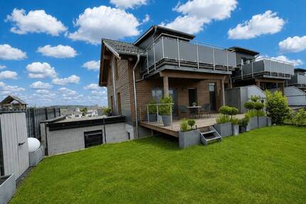Moderne Doppelhaushälfte in Feldrandlage - Büdingen Eckartshausen