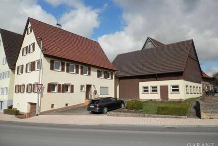 Bezahlbares Bauernhaus mit großer Scheune - Vellberg Großaltdorf