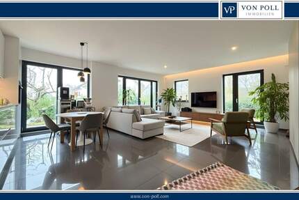 Einzigartige, moderne Erdgeschosswohnung mit Terrasse und Garten am Stadtwald - Offenbach am Main