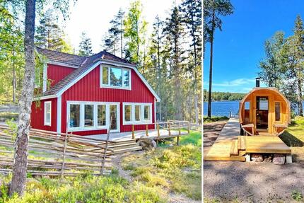 Ferienhaus „Sinnerbo“ in Småland, Schweden ☀️ See 100m, Sauna! - Weyhe
