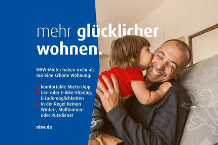 Großzügige 2-Zimmer-Dachgeschosswohnung mit Aufzug und Kellerraum - Kassel Philippinenhof-Warteberg