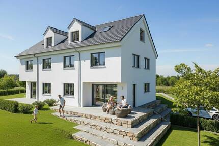 Ready for life Topmoderne Neubau Doppelhaushälfte in Marloffstein