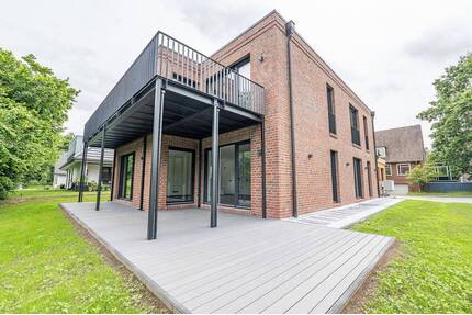 Exklusives Wohnen im Grünen: Barrierefreier Neubau-Erstbezug in stadtnaher Top-Lage von Stade