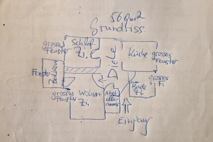 2 Zimmerwohnung (56qm) in Nippes ab Ende April frei zu vergeben - Köln