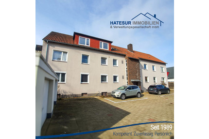 Gepflegte 2-Zimmer-Wohnung mit Balkon in ruhigem Mehrfamilienhaus zu vermieten - Nienburg