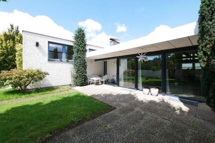 Stilvolles Bauhaus-Ein-Zweifamilienhaus in Seenähe - großzügig & wandelbar - Paderborn / Mastbruch Schloß Neuhaus