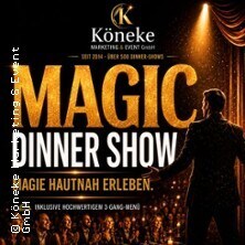 Magic Dinner Show mit 3-Gang-Menü - Die besondere Dinner Show in Minden | Exklusive Erlebnisgastro.