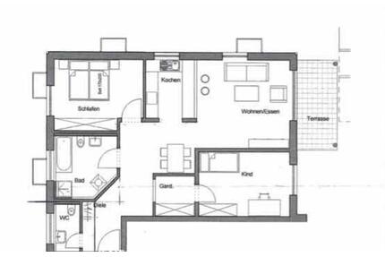 Exklusive 3-Zimmer-Wohnung mit Garten in Geretsried