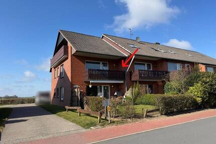 Die Nordsee zum Greifen nahe - 2 Zimmer Wohnung in Friedrichskoog