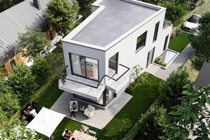 Kleines Baugrundstück für ein Architektenhaus - München Hadern