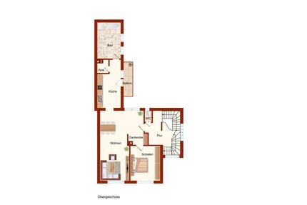 2,5 Zimmer Wohnung mit Balkon - 940,00&nbsp;EUR Kaltmiete, ca.&nbsp; 74,00&nbsp;m&sup2; in Pfungstadt (PLZ: 64319)