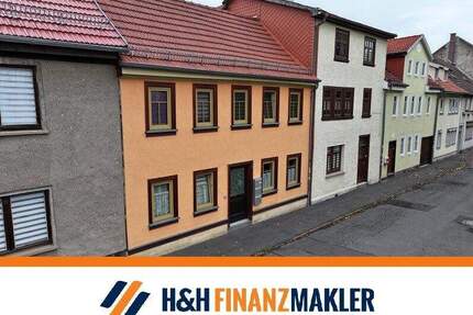 Nur ca. 884 € m²: Vollvermietetes Mehrfamilienhaus mit 3 WE und neuer Heizung in Waltershausen