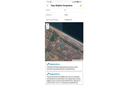 Baugrundstück 422 ²m 80m zum Strand in der Türkei - Magstadt