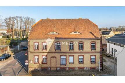 Viel Platz & Potenzial: EFH mit 8 Zimmern, Innenhof & Nebengelass auf großem Grundstück - Landsberg Oppin