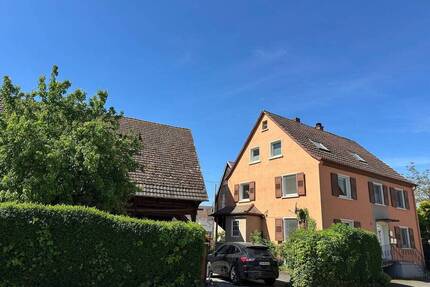 Wohnhaus mit Ökonomiegebäude auf sehr großem Grundstück - Weisweil