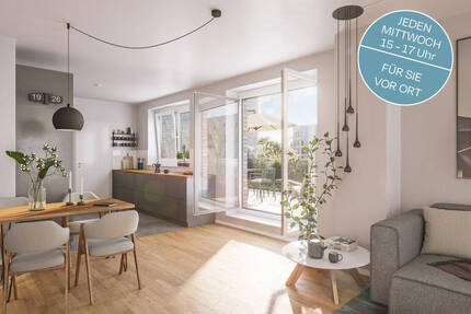 Über den Dächern - helle 2-Zimmer-Wohnung mit Loggia & Weitblick - bezugsfertig Spätsommer 2026 - Hamburg / Groß Borstel